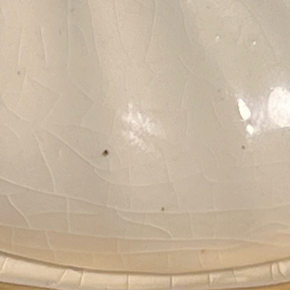 Vintage Sadler England 3147 P2 Teapot Crackle Glaze Gold Trim Cottagecore Chip - Picture 5 of 14